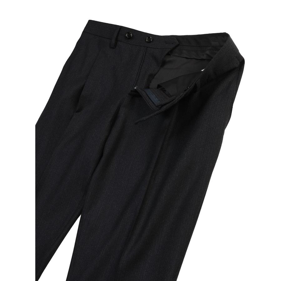 ラルディーニ スーツ LARDINI メンズ ヘリンボーンピーク シングル 2ツ釦 ワンタック ビジネススーツ LD400IF65423の画像