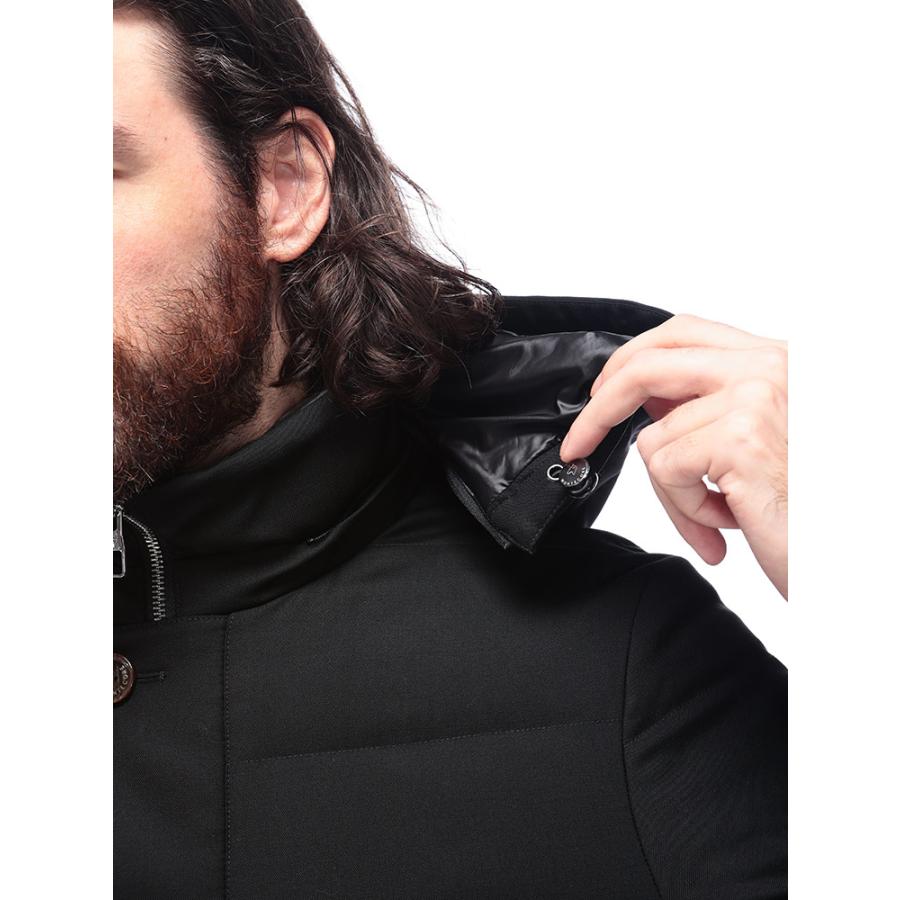 Montecore モンテコーレ ダウンジャケット アウター メンズ フーデット