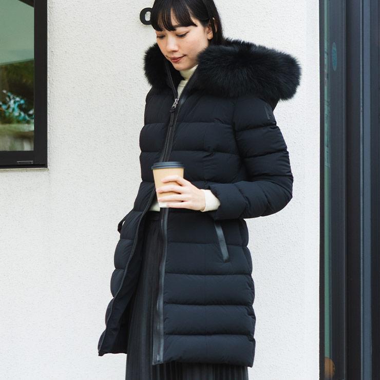Mackage マッカージュ ダウンコート アウター レディース ファーフード