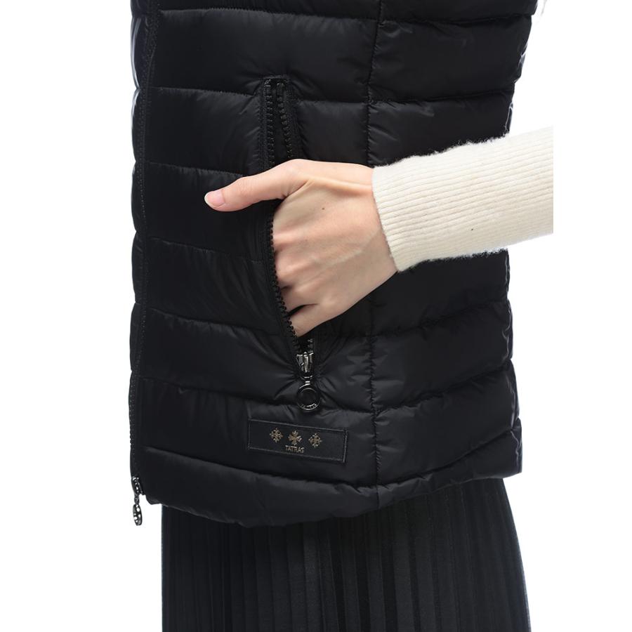 TATRAS（タトラス） ダウン ベスト アウター ファーフード フルジップ