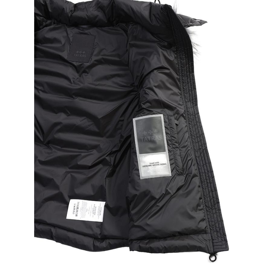 TATRAS（タトラス） ダウン ベスト アウター ファーフード フルジップ