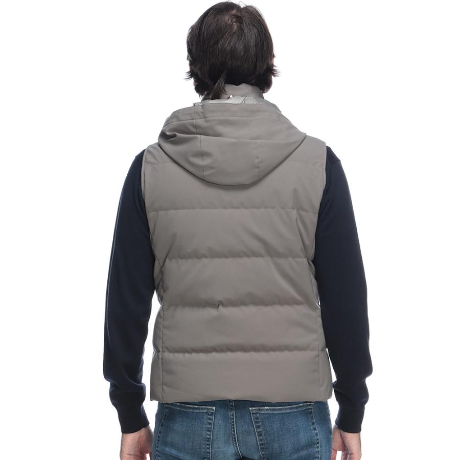 Montecore モンテコーレ ダウンベスト アウター フード着脱 フルジップ