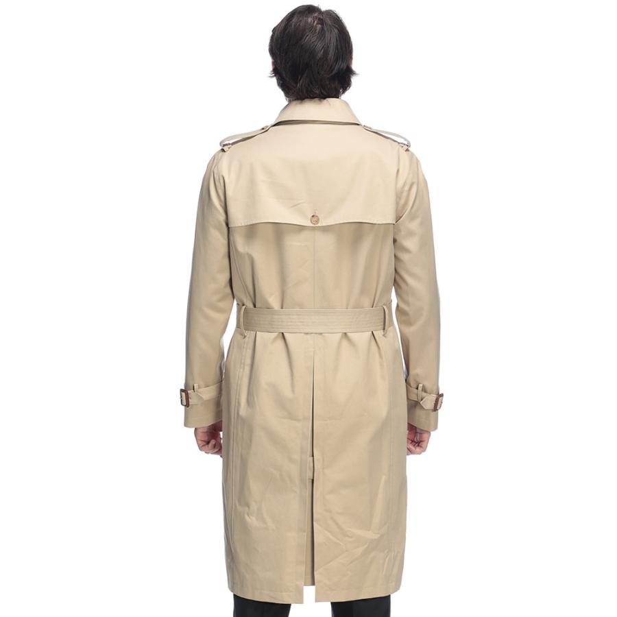 アクアスキュータム トレンチ コート アウター Aquascutum 総裏チェック ダブルトレンチコート AQLBA01FC205 メンズの画像