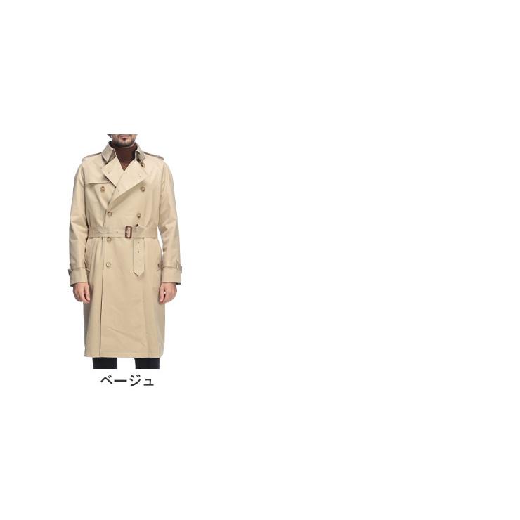 アクアスキュータム トレンチ コート アウター Aquascutum 総裏チェック ダブルトレンチコート AQLBA01FC205 メンズの画像