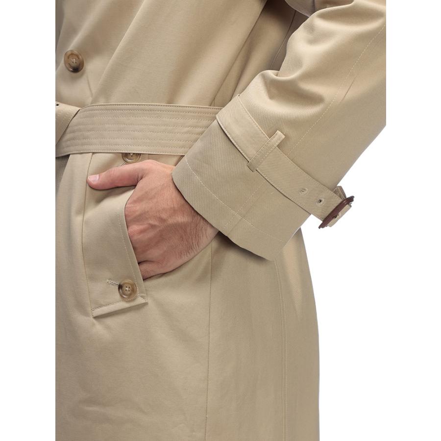 アクアスキュータム トレンチ コート アウター Aquascutum 総裏チェック ダブルトレンチコート AQLBA01FC205 メンズの画像