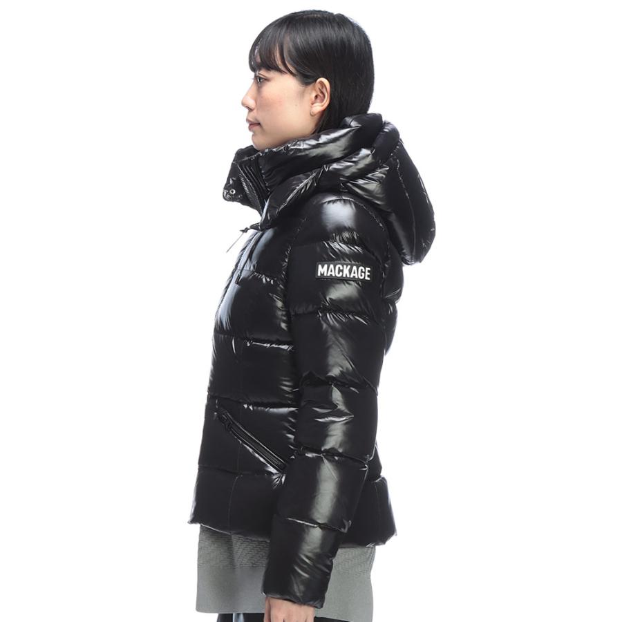 【美品】マッカージュ⭐︎ショートダウンジャケット32700円 Mackage マッカージュ ダウン アウター フード付き フルジップ