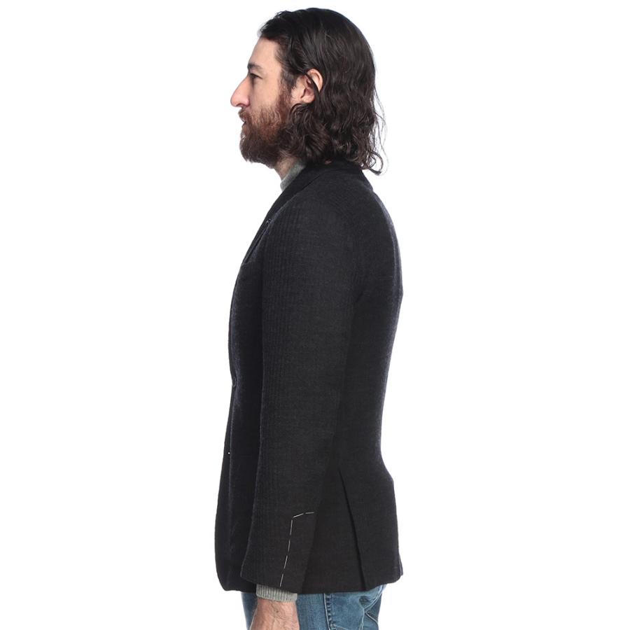 ラルディーニ ジャケット アウター LARDINI メンズ シングル 2ツ釦 ニット ジャケット テーラード カジュアルジャケット LIKNIT LDLKJ5Q15J6504の画像