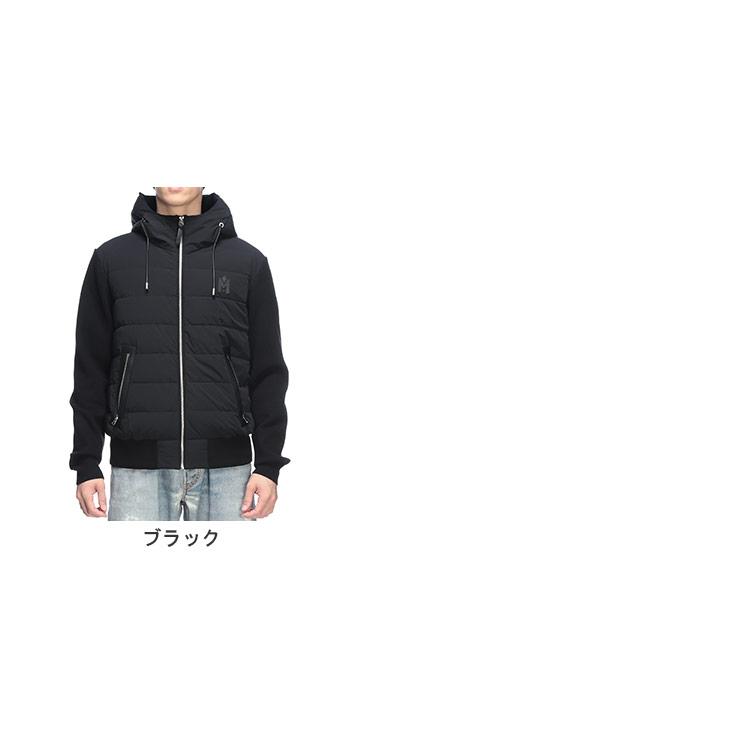 マッカージュ ダウン メンズ MACKAGE フロント ダウン フルジップ ニットパーカー コンビダウン ANDREWZ アンドルーズ MKGANDREWZ5の画像
