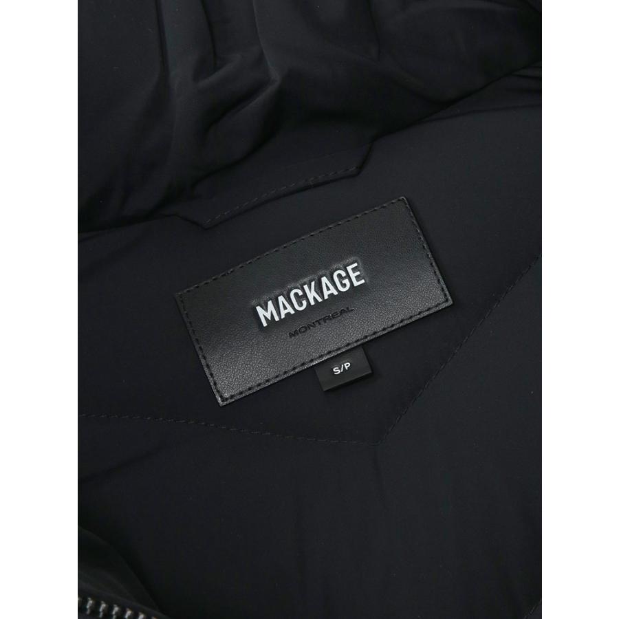 マッカージュ ダウン コート レディース MACKAGE ロゴ ミドル丈 Aライン シープファー フード着脱 ダウンジャケット NADIA-SH ナディア MKGLNADIASH5の画像