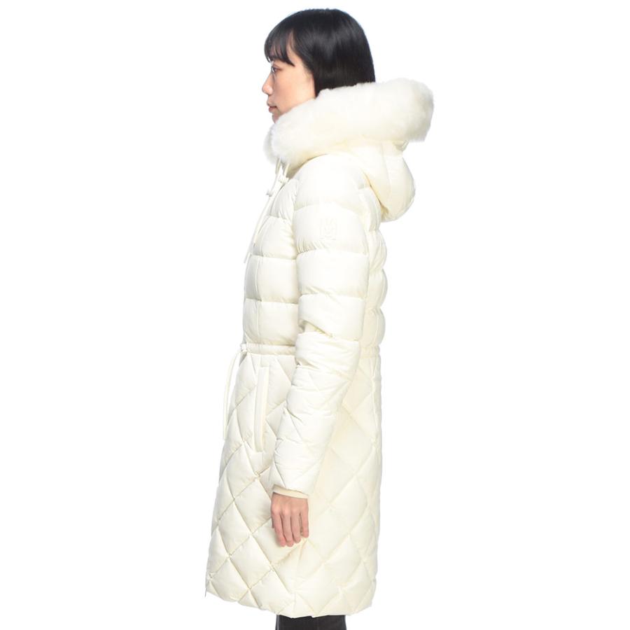 MACKAGE ホワイト ロングダウンジャケット S/P ファー Mackage マッカージュ レディース ダウンコート シープファー XENA-SH