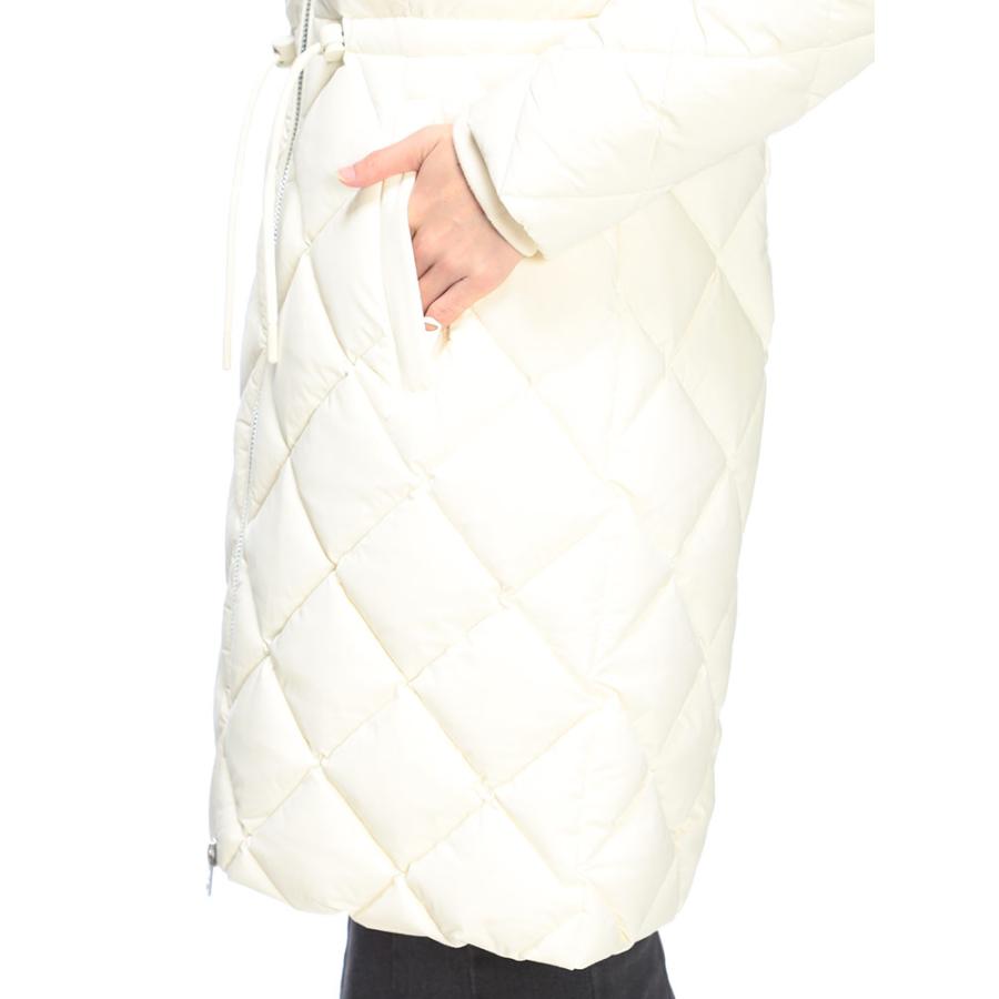 Mackage マッカージュ ダウン コート レディース ロゴ ロング丈 A