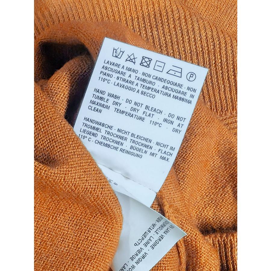 GRAN SASSO グラン サッソ ニット キャメル サイズ:52 | ウール ワッフルニット セーター | イタリア製 | トップス プルオーバー【メンズ】【中古】【K4580】 Gran Sasso（グランサッソ） ニット メンズ 無地 ウール モック ネック