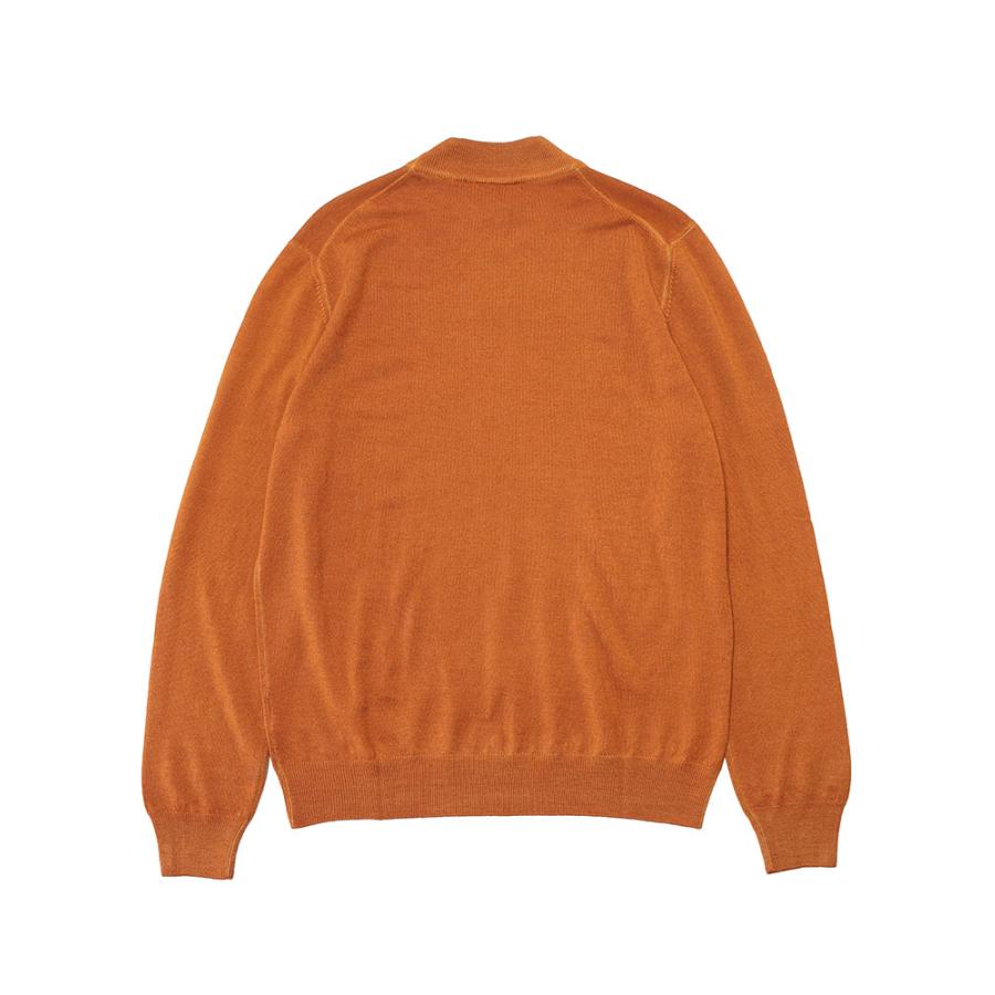 Gran Sasso（グランサッソ） ニット メンズ 無地 ウール モック ネック