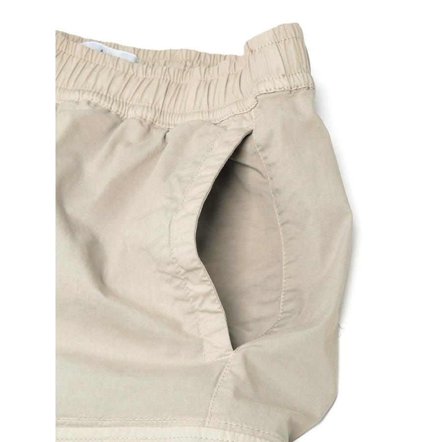 ストーンアイランド メンズ カーゴパンツ STONE ISLAND ロゴ ストレッチ ポケット カーゴ パンツ SI3100031S0A10 ブランド ボトムス グレー ブラックの画像