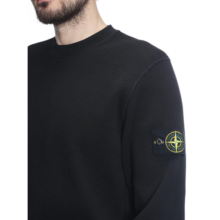 STONE ISLAND（ストーン アイランド） メンズ トレーナー 長袖 袖ロゴ