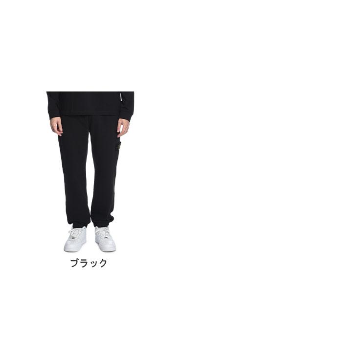 ストーンアイランド メンズ スウェットパンツ STONE ISLAND ロゴ ワッペン スウェット パンツ SI6200004S0410 ブランド ボトムス ブラックの画像