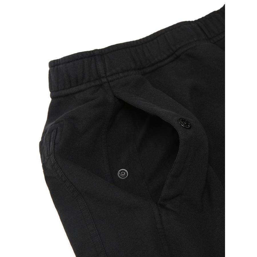 ストーンアイランド メンズ スウェットパンツ STONE ISLAND ロゴ ワッペン スウェット パンツ SI6200004S0410 ブランド ボトムス ブラックの画像