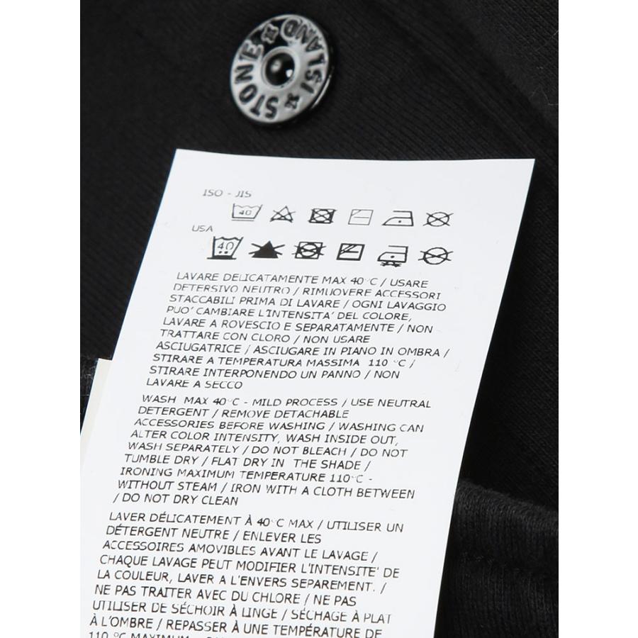 ストーンアイランド メンズ スウェットパンツ STONE ISLAND ロゴ ワッペン スウェット パンツ SI6200004S0410 ブランド ボトムス ブラックの画像