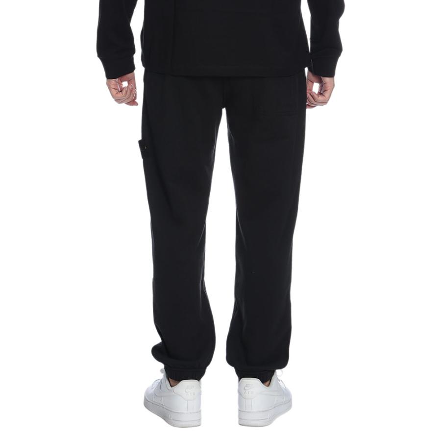 ストーンアイランド メンズ スウェットパンツ STONE ISLAND ロゴ ワッペン スウェット パンツ SI6200004S0410 ブランド ボトムス ブラックの画像