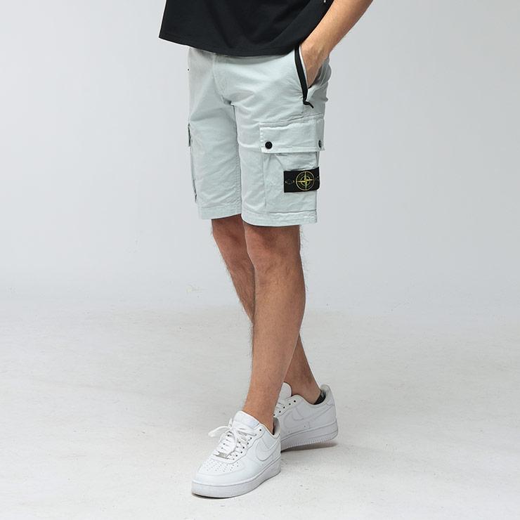 STONE ISLAND（ストーン アイランド） メンズ ショートパンツ ロゴ