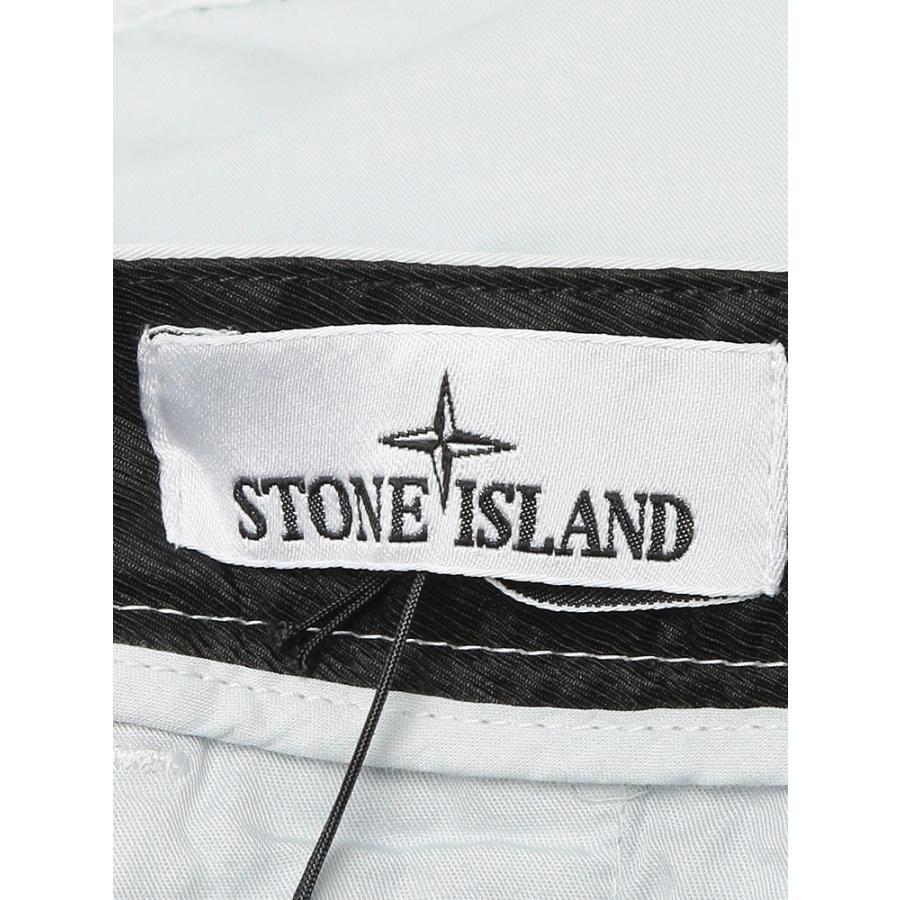 ストーンアイランド メンズ ショートパンツ STONE ISLAND ロゴ ストレッチ カーゴショーツ ショート パンツ SIL100019S0A10 ブランド ボトムス サックスの画像