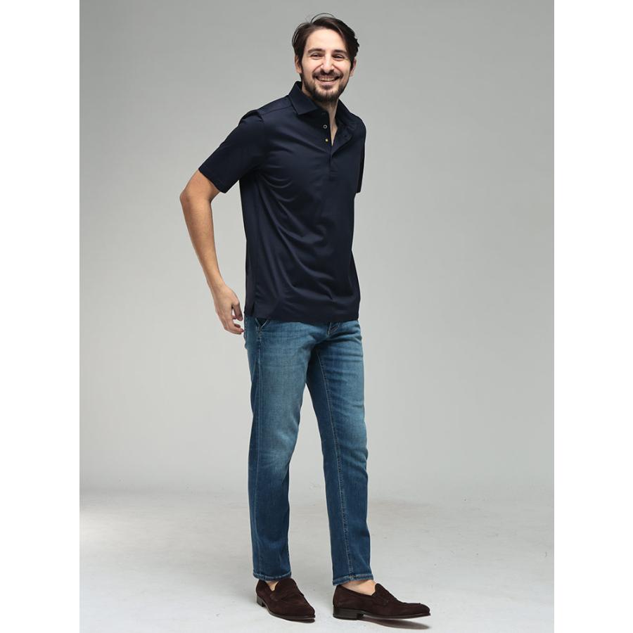 【美品】THE ROW ネイビー ポロシャツ 半袖 イタリア製 美品】THE ROW ネイビー ポロシャツ 半袖 イタリア製 【公式通販】