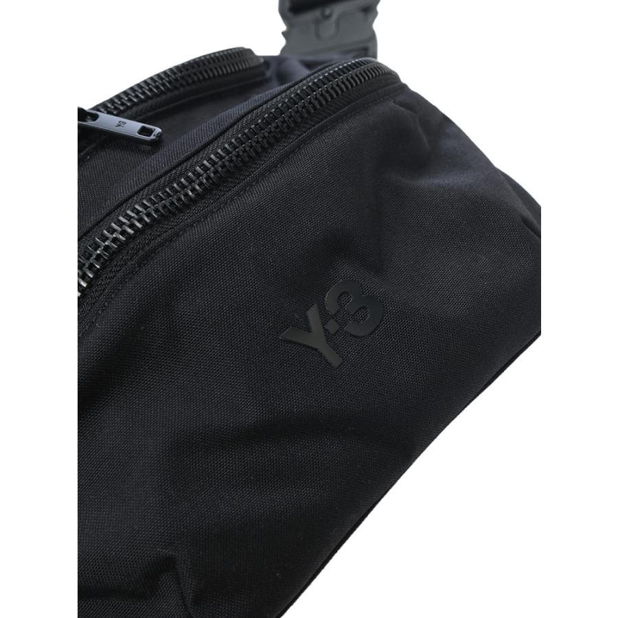 ワイスリー メンズ バッグ Y-3 ロゴ プリント ボディバッグ FANNY PACK ファニーパック Y3JW6221 ブランド 鞄 ブラック プレゼント ギフト_5