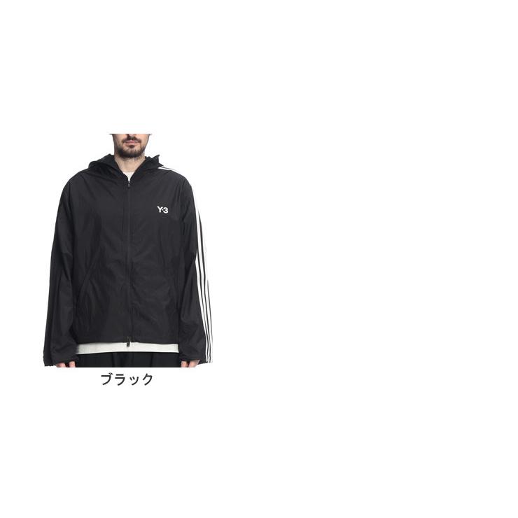 ワイスリー メンズ アウター Y-3 ロゴ スリーストライプ ナイロン