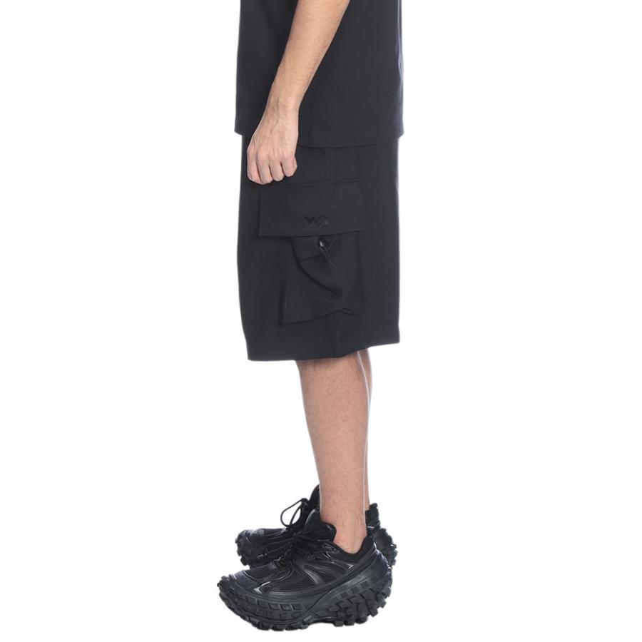 ワイスリー メンズ ショートパンツ Y-3 ウエストコード カーゴ