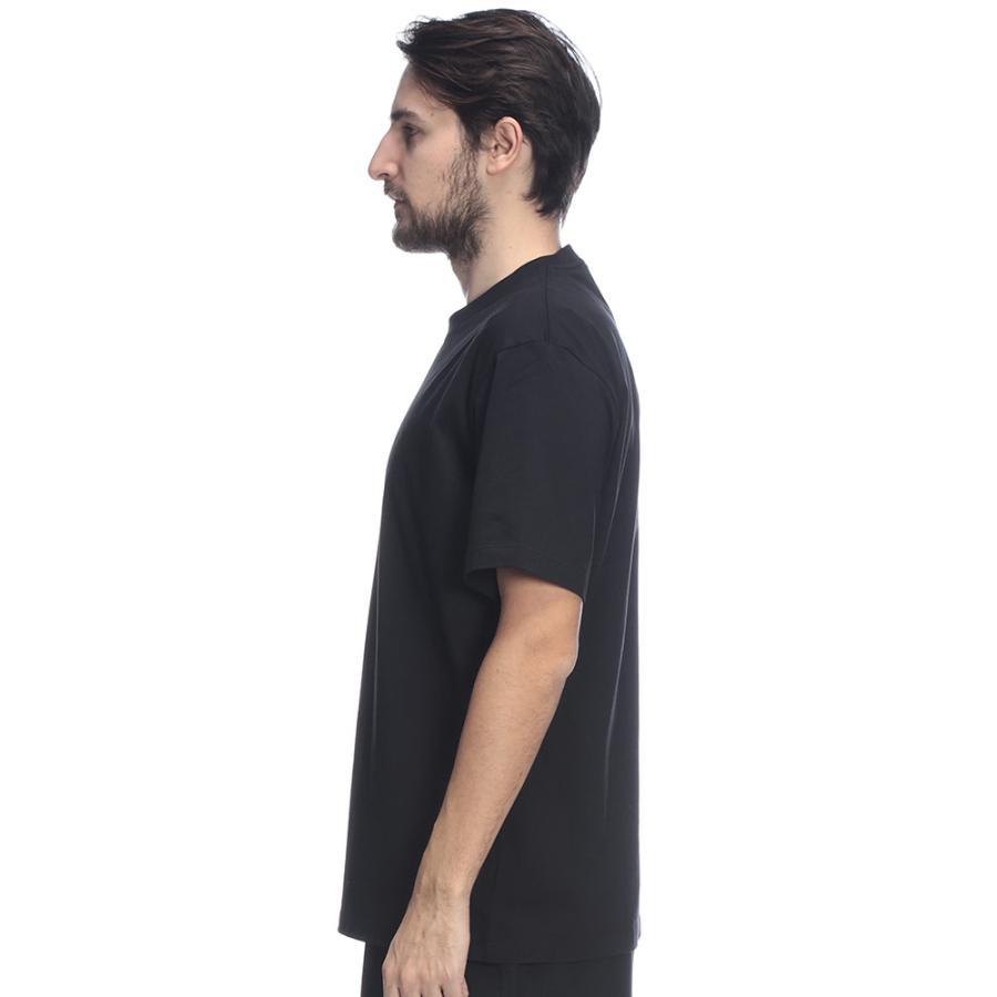 ワイスリー メンズ Tシャツ 半袖 Y-3 胸ロゴ クルーネック コットン