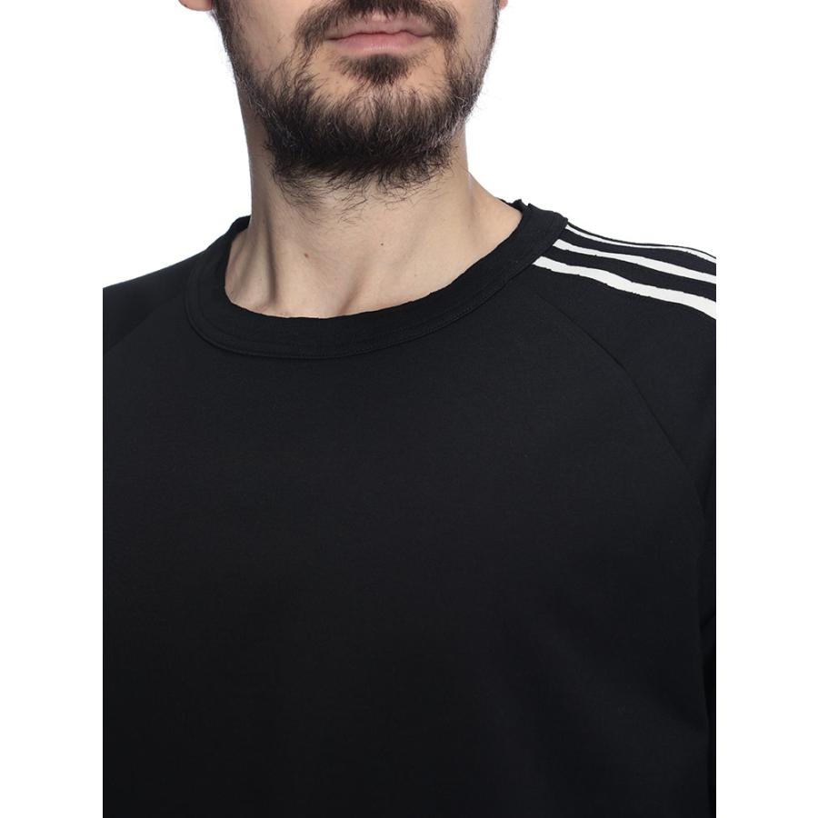 Y-3 ワイスリー メンズ Tシャツ 半袖 バック ロゴ スリーストライプ