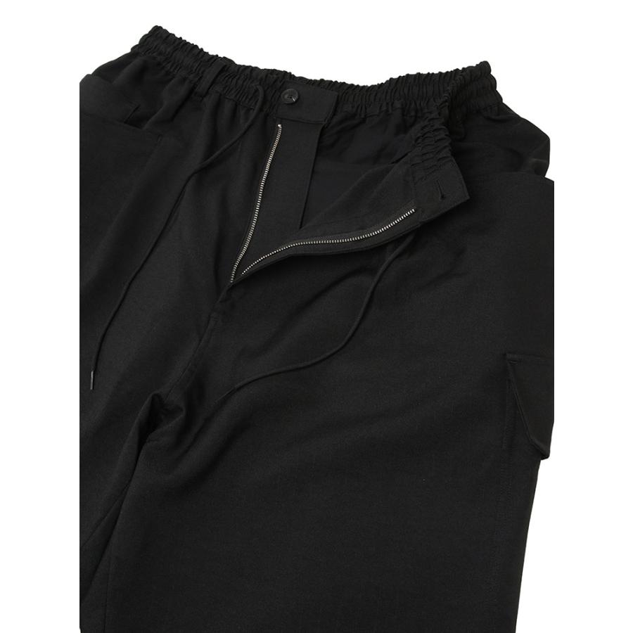 Y-3 ワイスリー メンズ パンツ ウエストコード ポケット ワイド カーゴ
