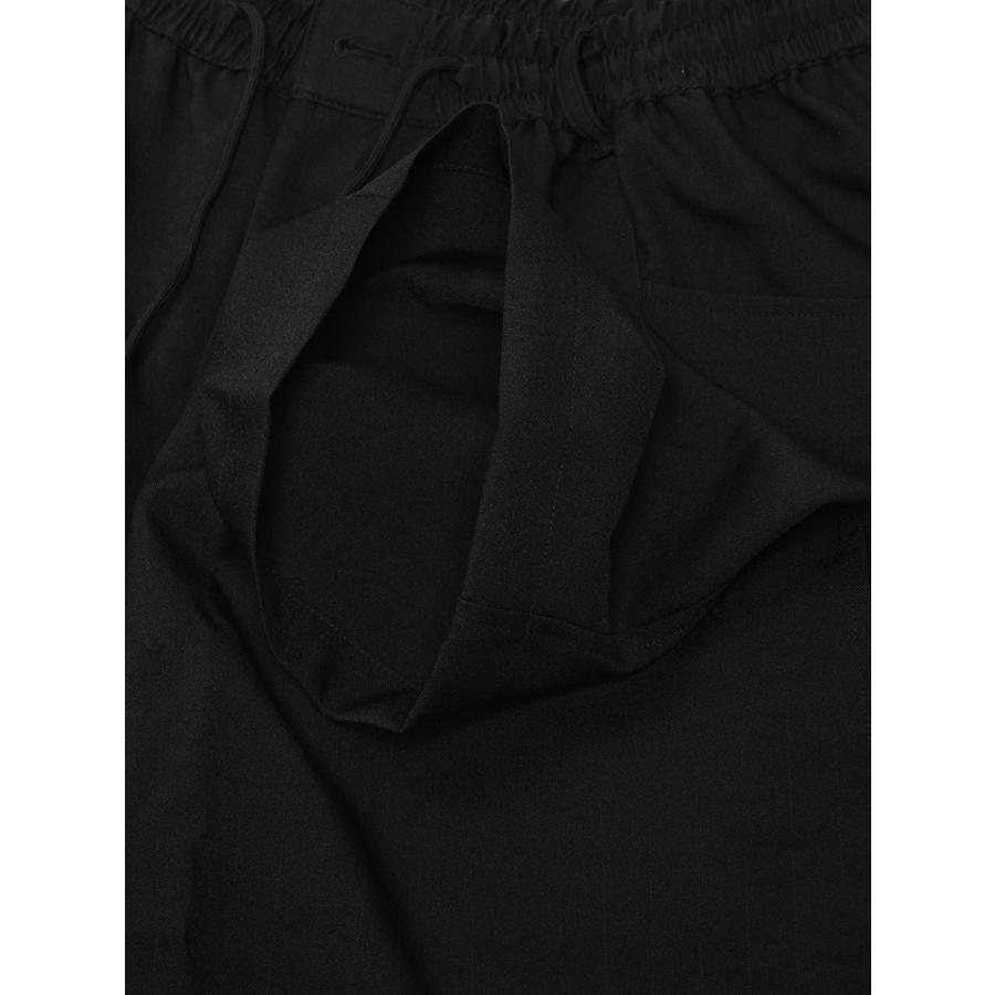 ワイスリー メンズ パンツ Y-3 ウエストコード ポケット ワイド カーゴ パンツ Y3KH3044 ブランド ボトムス ブラックの画像