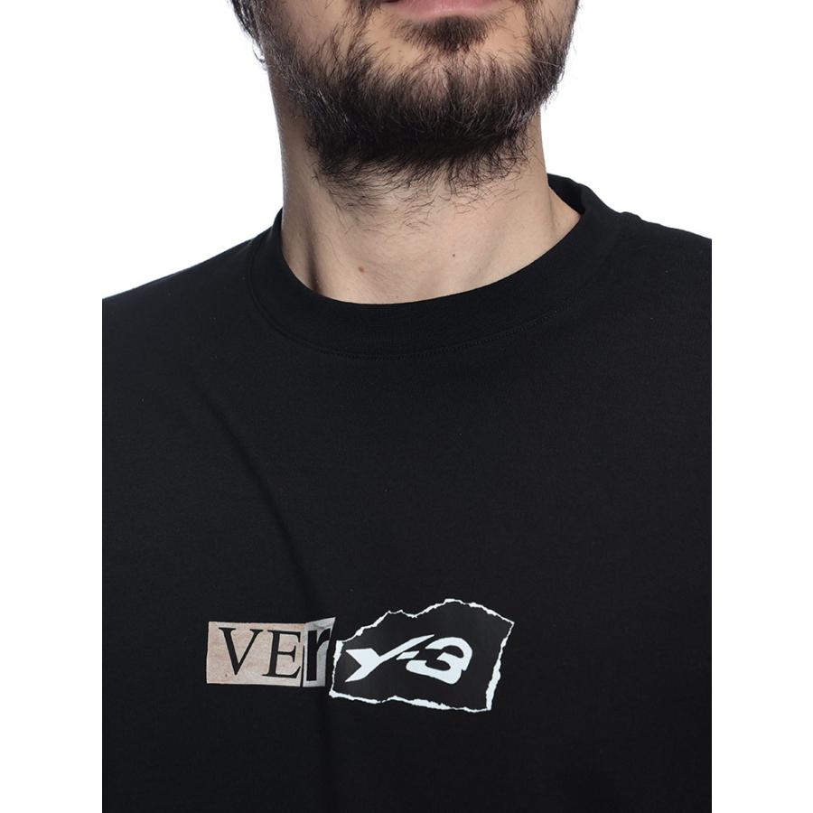 Y-3 ワイスリー メンズ Tシャツ 半袖 胸ロゴ グラフィックプリント