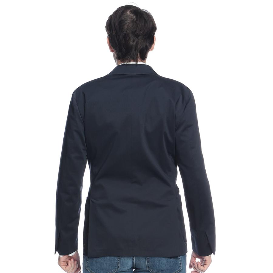 ラルディーニ メンズ ジャケット LARDINI ホップサック シングル