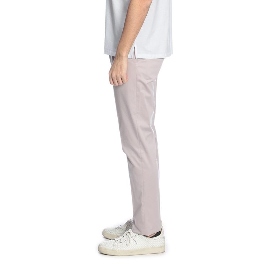 ラルディーニ メンズ パンツ LARDINI コットンサテン ワンタック