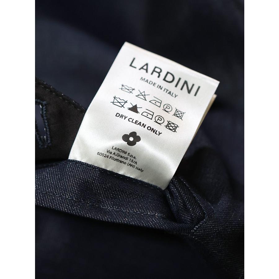 ラルディーニ メンズ スーツ LARDINI デニムルック シャンブレー
