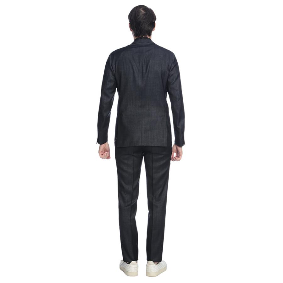 ラルディーニ LARDINI シャンブレー デニム スーツ 44 ラルディーニ メンズ スーツ LARDINI デニムルック シャンブレー