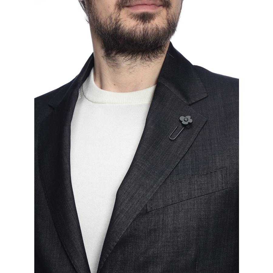 ラルディーニ メンズ スーツ LARDINI デニムルック シャンブレー