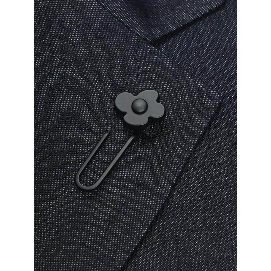 ラルディーニ メンズ スーツ LARDINI デニムルック シャンブレー