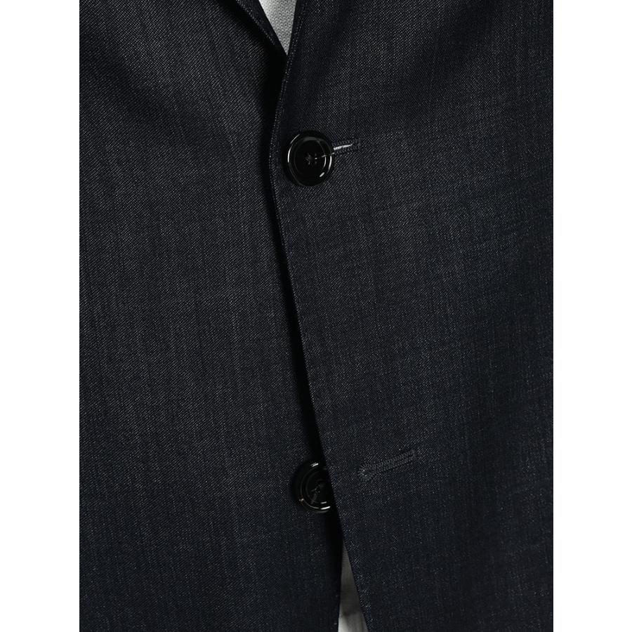 ラルディーニ メンズ スーツ LARDINI デニムルック シャンブレー
