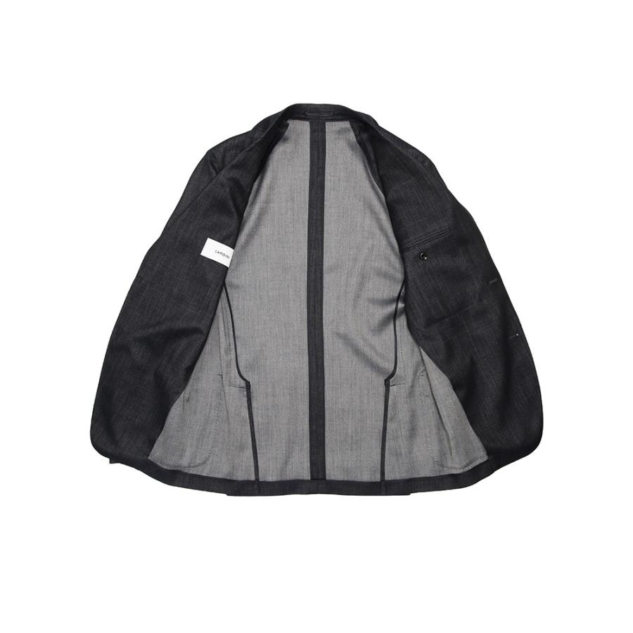 ラルディーニ メンズ スーツ LARDINI デニムルック シャンブレー