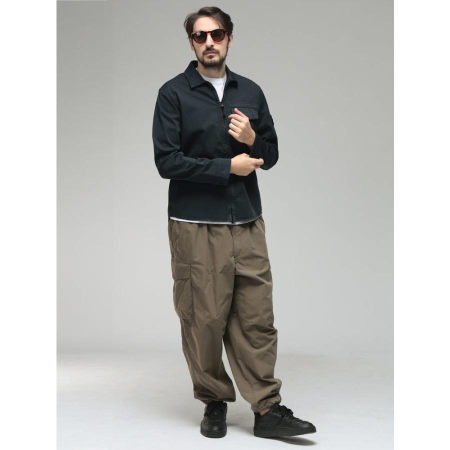 STONE ISLAND（ストーン アイランド） メンズ シャツジャケット 袖ロゴ