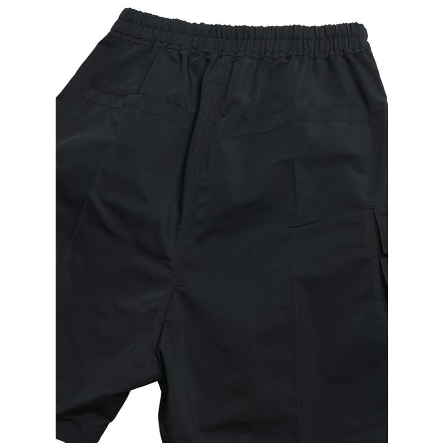 リックオウエンス メンズ カーゴ ショートパンツ Rick Owens ドローストリング ワイド カーゴ ショーツ CARGOBELA SHORTS カーゴベラショーツ RORU01F2360FTの画像