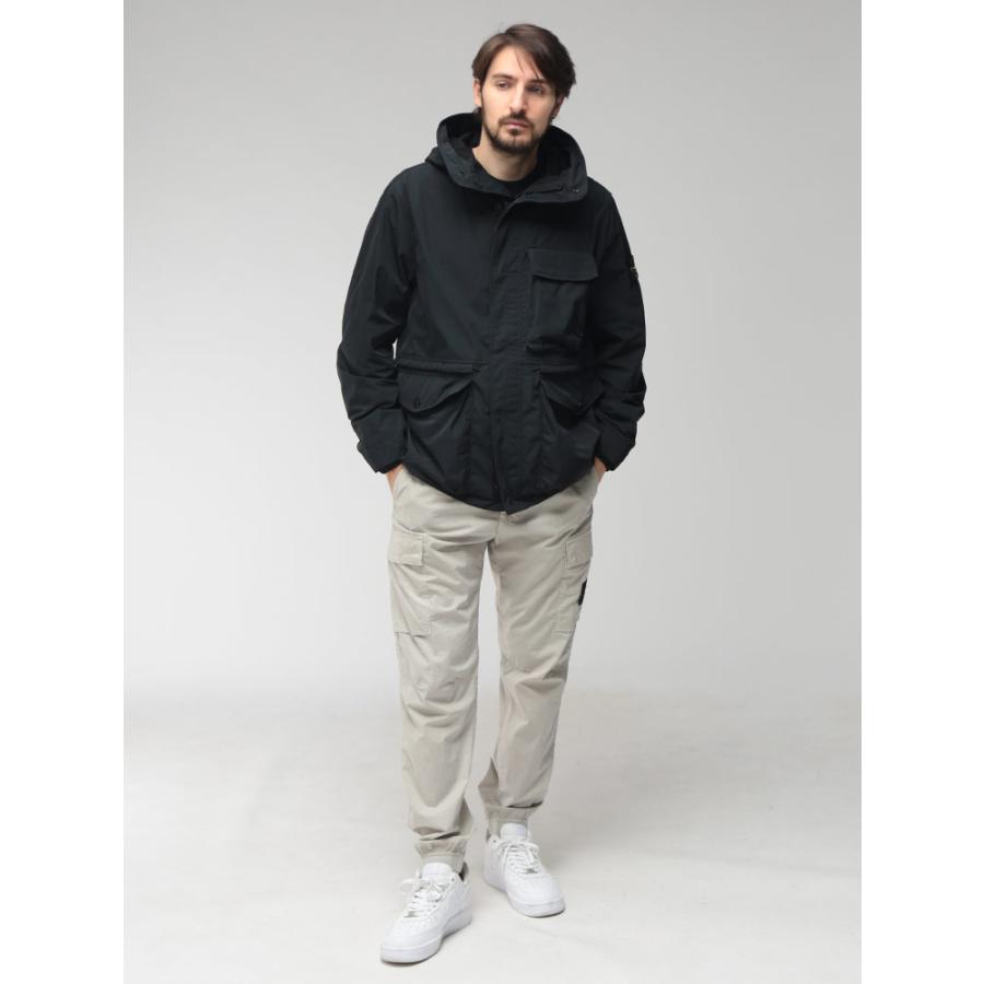 そばゆストーンアイランド STONE  ジャケット パーカー STONE ISLAND ストーンアイランド ポケット フード フルジップ ボア