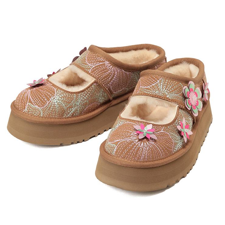 UGG（アグ） レディース サンダル Bea Mary Jane Meadow フラワー