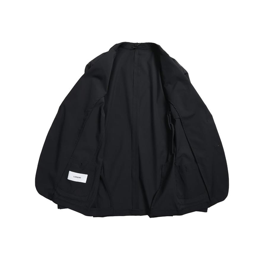 ラルディーニ LARDINI メンズ スーツ ストレッチ ナイロン 無地 シングル ノータック LD149CN64701 ブランド セットアップ フォーマル ビジネス ビジカジの画像
