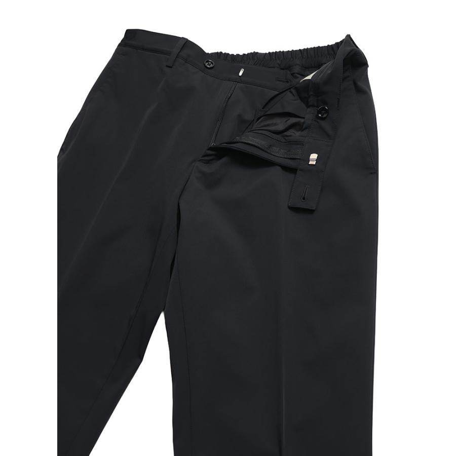 ラルディーニ LARDINI メンズ スーツ ストレッチ ナイロン 無地 シングル ノータック LD149CN64701 ブランド セットアップ フォーマル ビジネス ビジカジの画像