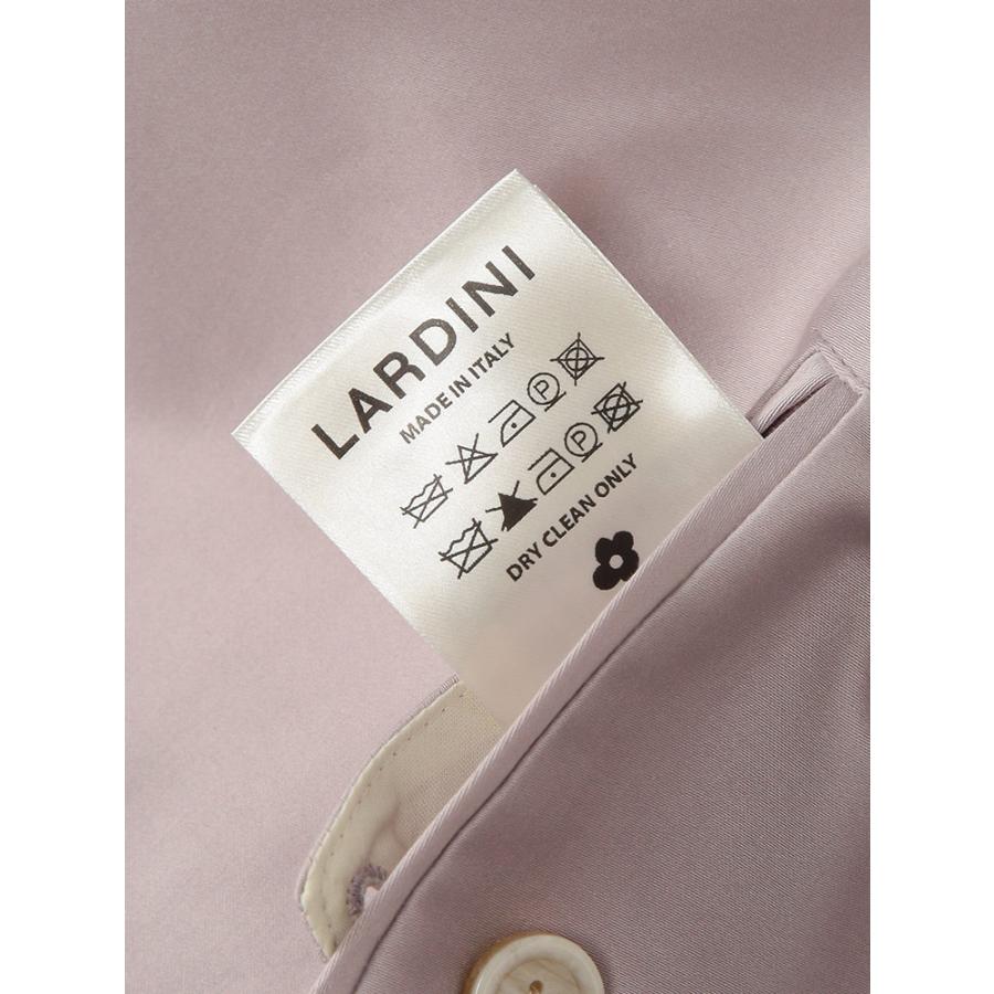 ラルディーニ LARDINI メンズ ジャケット コットンサテン 無地 シングル 2ツ釦 テーラード LD6202CN64402 ブランド アウター フォーマル ビジネス ビジカジ 春の画像