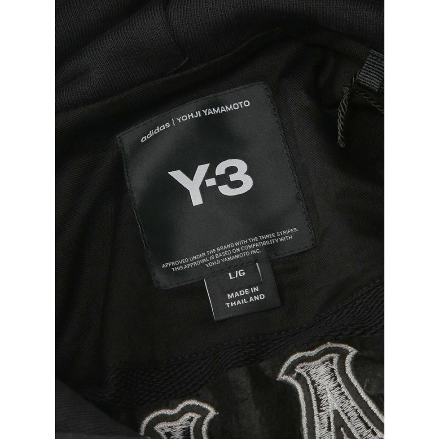 Y-3 ワイスリー メンズ パーカー 長袖 BIGロゴ プルオーバー ELITE 5